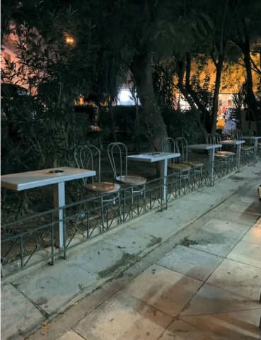 Outdoor tables